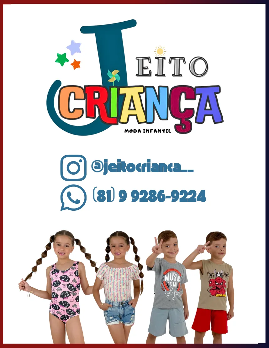 Jeito Criança Moda Infantil