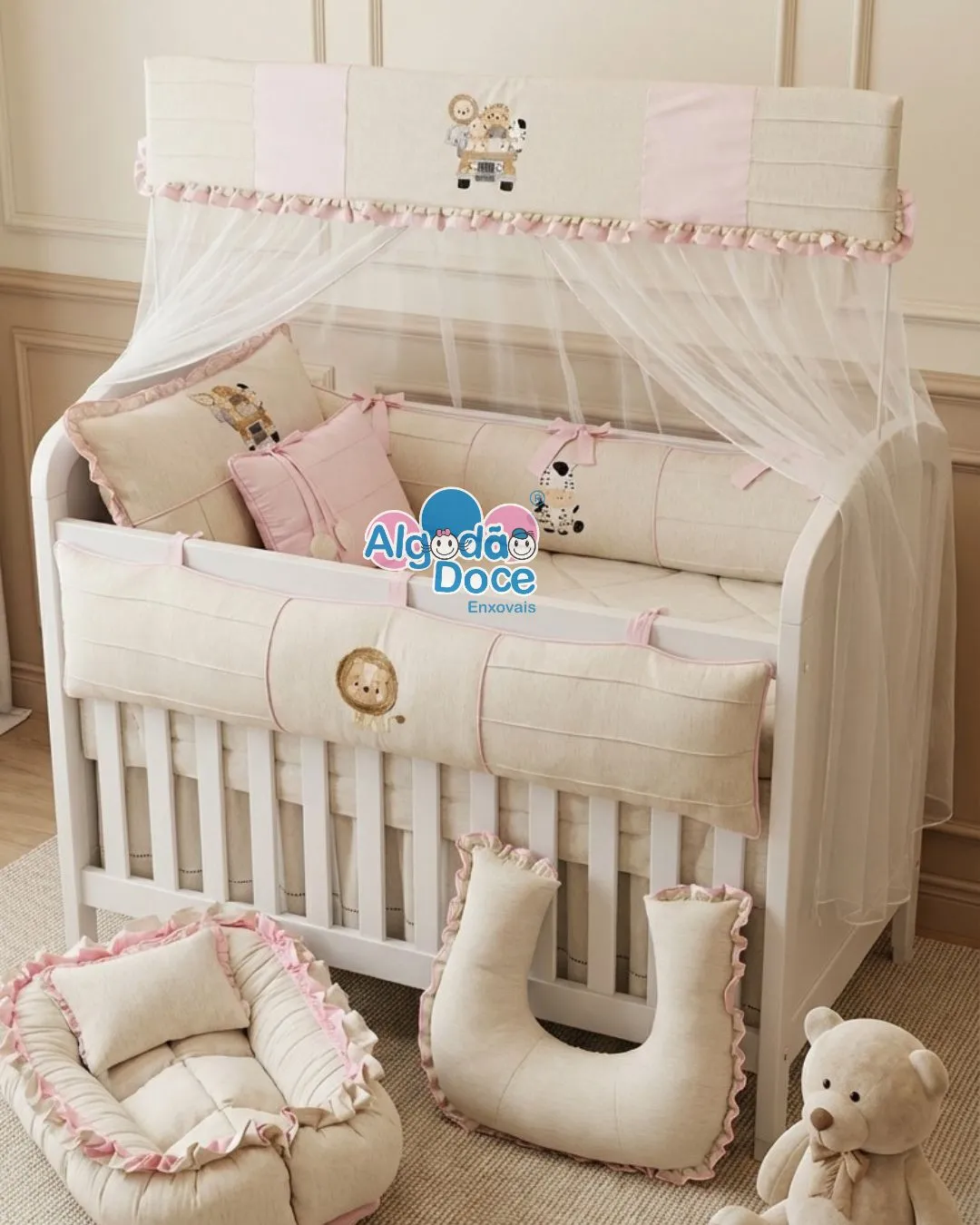 Algodão doce enxovais