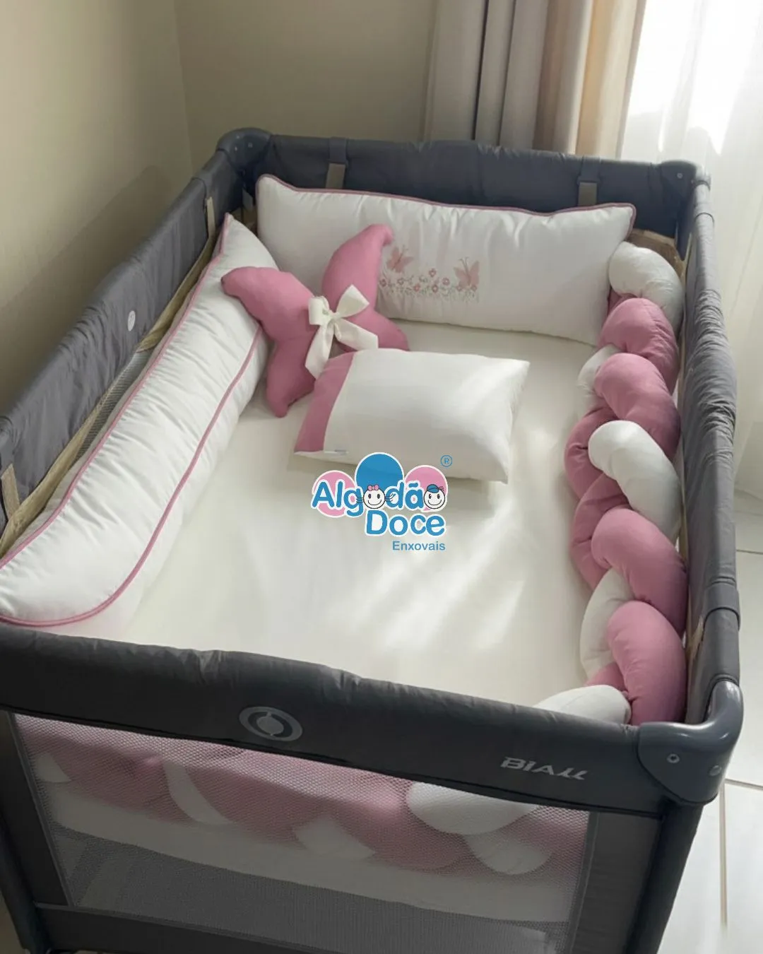 Algodão doce enxovais