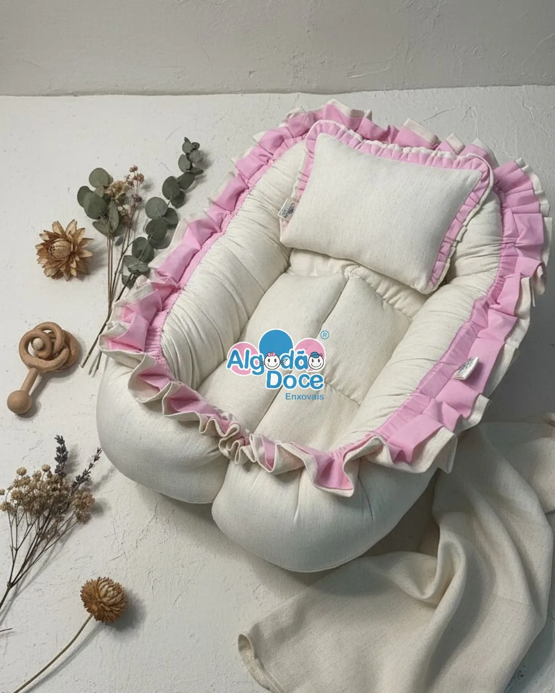 Algodão doce enxovais