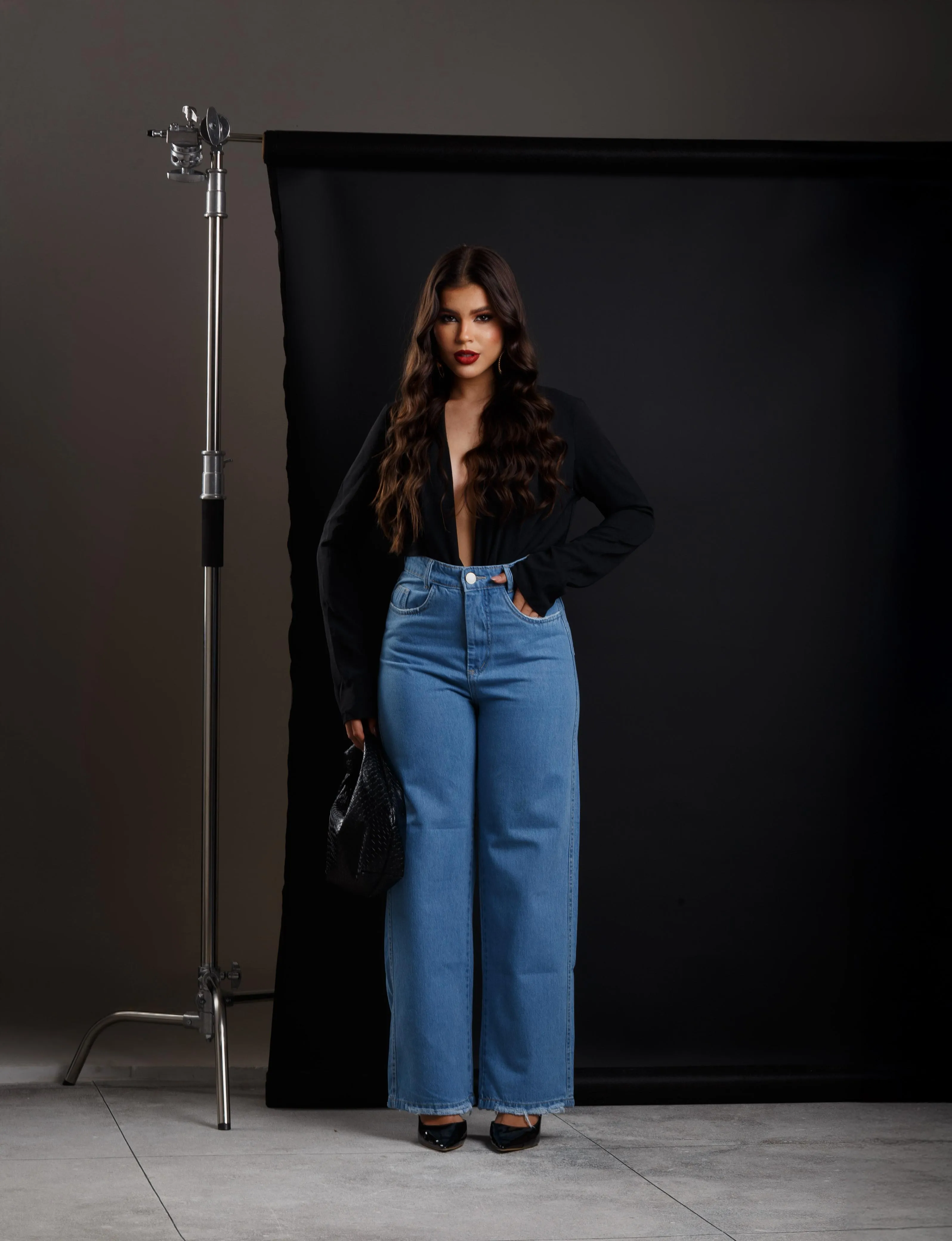 Blumen Jeans